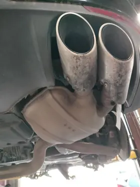 333.po1m16 Porsche Right Exhaust Muffler 95b 253 612 Ay 2016 Macan