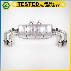 7l5253065d Porsche 11-18 Cayenne S E-hybrid 3.0l Rear Exhaust Muffler Assembly Oem