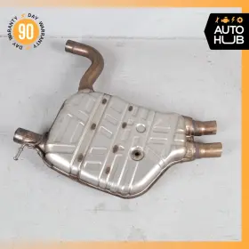 7l6253211c Porsche 11-14 Cayenne 958 Hybrid S 3.0l V6 Center Exhaust Muffler Oem