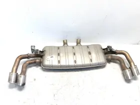 7p5253682 Porsche 2015-2018 Cayenne S 958 3.6l V6 Rear Exhaust System Muffler Oem