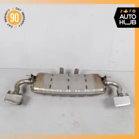 7p5253682a Porsche 11-14 Cayenne 958 Hybrid S Dual Exhaust Mufflers Tips Assembly Oem