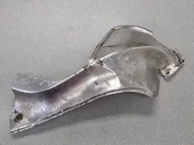 92850492405 Porsche Used Original Genuine 928 Right Front Exhaust Aluminum Heat Shield