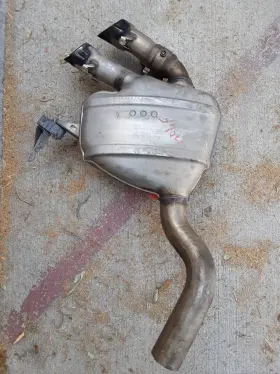 95b.253.612.m Porsche 2015-2018 Macan Right Passenger Valved Muffler