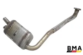 982251051 Porsche 2017 - 2022 982 718 Rear Left Driver Side Muffler Exhaust Oem