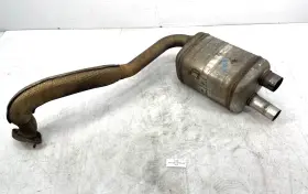 982251052 Porsche 17-24 Oem 718 Boxster 982 Right Passenger Exhaust Muffler Silencer 36k