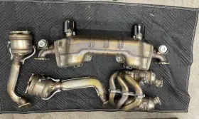 982.131.703.j Porsche 982254351 2021-2023 718 982 Gt4 Spyder Full Catalytic Converter Oem Kit