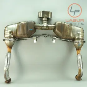 98711121001 Porsche 05-08 Boxster Rear Muffler Exhaust System Assembly Z6865