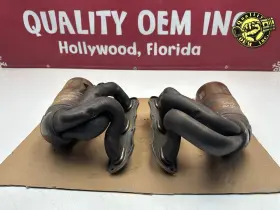 98711310233 Porsche 2009-2012 Cayman Boxster Left And Right Exhaust Manifolds Oem