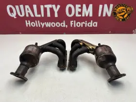 987113107ax Porsche 2005-2008 Boxster Cayman Left And Right Exhaust Manifolds Oem 55 Kmiles