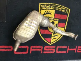98711311303 Porsche Oem Cayman Boxster Left Driver Muffler Assembly