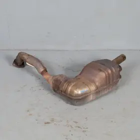 98711312404 Porsche 2005-2008 Boxster 987 Left Exhaust Muffler Oem Used