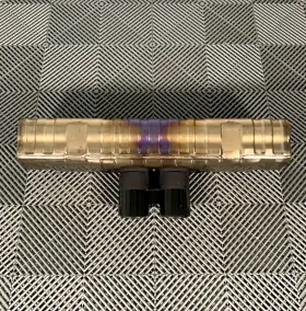 991.111.027.90 Porsche 991 Gt3rs Titanium Center Muffler And Tips Gt3 Genuine Oem