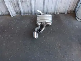 99111132201 Porsche 13-16 911 Carrera S 3.8 Right Muffler Silencer Exhaust With Tip
