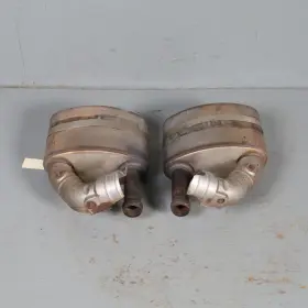 9931084018 Porsche 1995-1998 911 993 Exhaust Muffler Right Left Pair Techart Oem Used