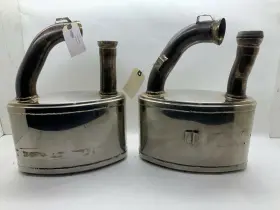 99311104511-2874 Porsche 1995-1998 911 993 Exhaust Muffler Right Left Pair Aftermarket Brand Unkn