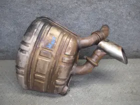 99611113153 Porsche 1999-2001 911 996 3.4l A/t Rear Right Exhaust Muffler W Tip