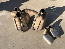 99611113258-22009 Porsche 1999-2004 911 996 3.6 Exhaust Mufflers And Tips
