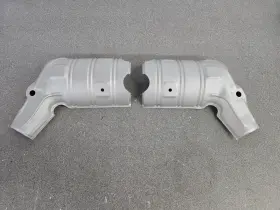 99611342100 Porsche Very Nice Pair Of Used Original Genuine 986 Boxster Cat Heat Shields