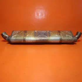 99711102730 Porsche 911 Turbo Exhaust Center Muffler 2010 2011 2012 2013 Oem
