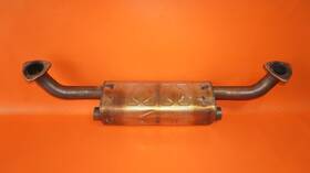 PORSCHE 99711115932 Muffler Center Exhaust