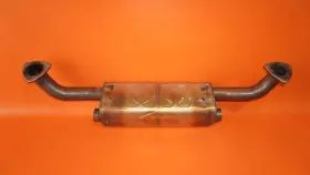 99711115932 Porsche Carrera 911 Muffler Center Exhaust 2009 2010 2011 2012 Oem