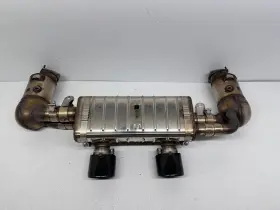 9p1.251.053.a Porshe 2017-2019 Porsche 911 Rear Center Muffler Exhaust System Oem