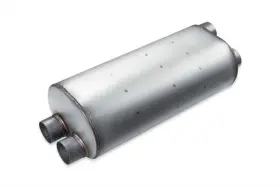 Pd2505 Premium Duty - 9 Inch X 12 Oval Body Muffler 3 Dual In Out