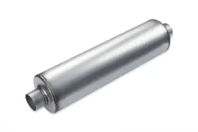 Pd710 Premium Duty - 7 Inch Round Body Muffler 3 Center In Out