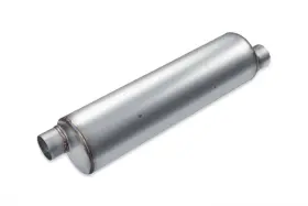 Pd713 Premium Duty - 7 Inch Round Body Muffler 3 Offset In Out