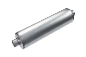 Pd801 Premium Duty - 8 Inch Round Body Muffler 3 Center In Out