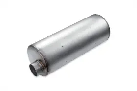 Pd803 Premium Duty - 8 Inch Round Body Muffler 3 Offset In Out