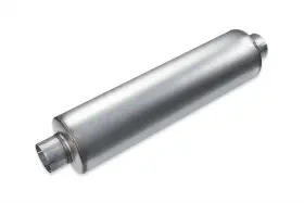 Pd809 Premium Duty - 8 Inch Round Body Muffler 4 Center In Out