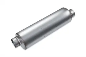 Pd810 Premium Duty - 8 Inch Round Body Muffler 4 Offset In Out