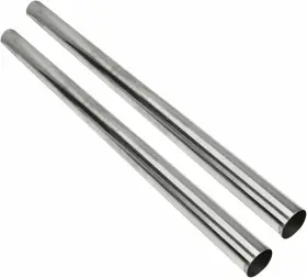 Gg04 Prunkuar 4 Inch Straight Pipe Stainless Steel T304 Tubing Piping 48 Silver