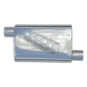 Mvv16 Pypes Muffler - Violator 3 In Offset Inlet Outlet 9-1/2