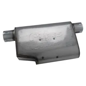Mvs11 Pypes Performance Exhaust - Street-pro Series 409 Ss Gray Muffler 2.5 Inch Offset Id