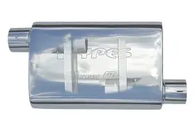 Mvs13 Pypes Performance Exhaust Muffler - Street Pro 2-1/2 In Offset Inlet Center