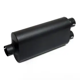 Qk 202406291445 Performance Exhaust Muffler 3 Inch Offset In 2.5 Dual Out 20 X 10