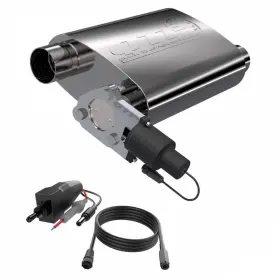 13250c Quick Time Perfomance - 2.50 Inch Qtp Screamer Twintronic Muffler