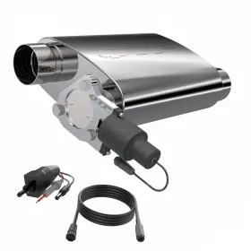 13300c Quick Time Perfomance - 3.00 Inch Qtp Screamer Twintronic Muffler