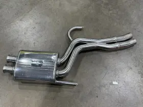 1301360321 Racing Dynamics Nos Stainless Resonator For Bmw E23 730 733 735 New Old Stock