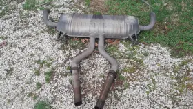7505362 Range Rover 03-05 Rear Muffler Exhaust Assembly Oem Free Ship