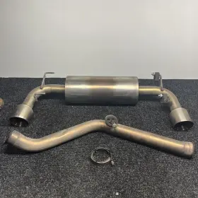 333.sc1c16 Scion 2013-2020 Subaru Brz Frs 86 Perrin Axle Back Exhaust Muffler Tip Polished