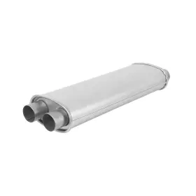 C9zz-5230-c Scott Drake Dual Outlet Transverse Muffler