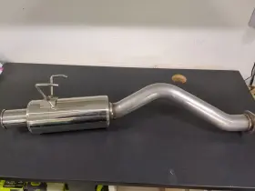 18030-eg6-011 Spoon Lightly Used Sports N1 Axleback Exhaust For Civic Eg / Ek