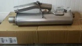 21283 Steed Exhaust Quiet-flowss Muffler Chevy S-10 Gmc Sonoma