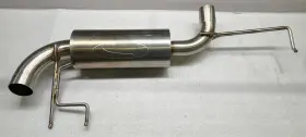 558-555-3624 Steeda Autosports Bronco 2.3l/2.7l Axle-back Exhaust System 2021-2024 Pn