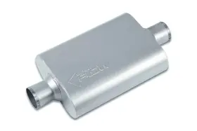 Sf42540 Street Flow 2 Chamber 4 Inch X9.5 Oval Muffler 2.5 Center In/out