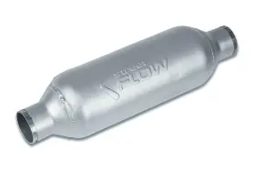 Sf513225 Street Flow 5.0 Inch Round Body Muffler 2.25 Center In / Out
