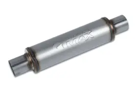 Sm10416 Street Max - 4 Inch Round Body Muffler 2.5 Center In / Out